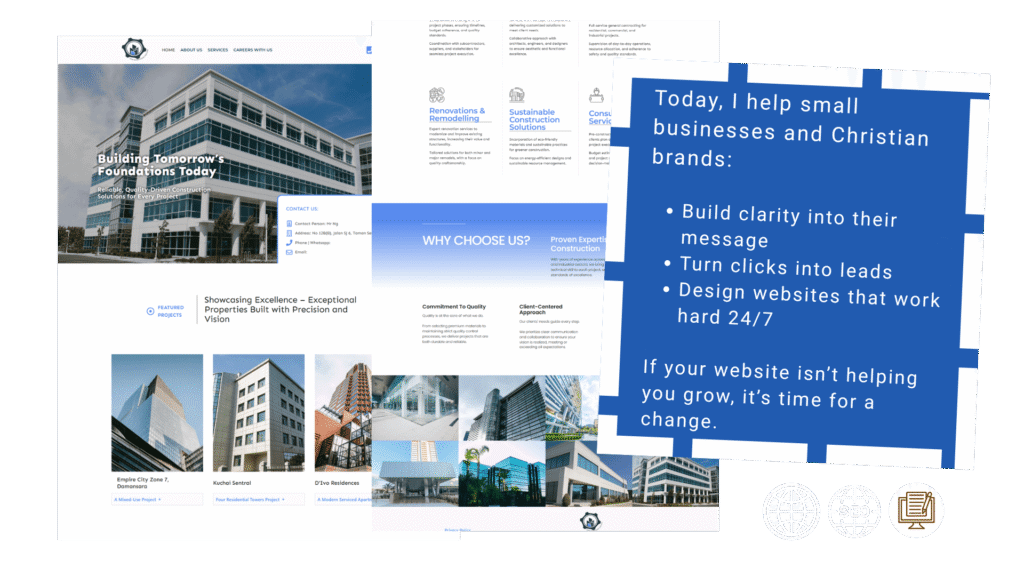 Today, I Serve Christian Brands, Coaches and Small Medium Businesses