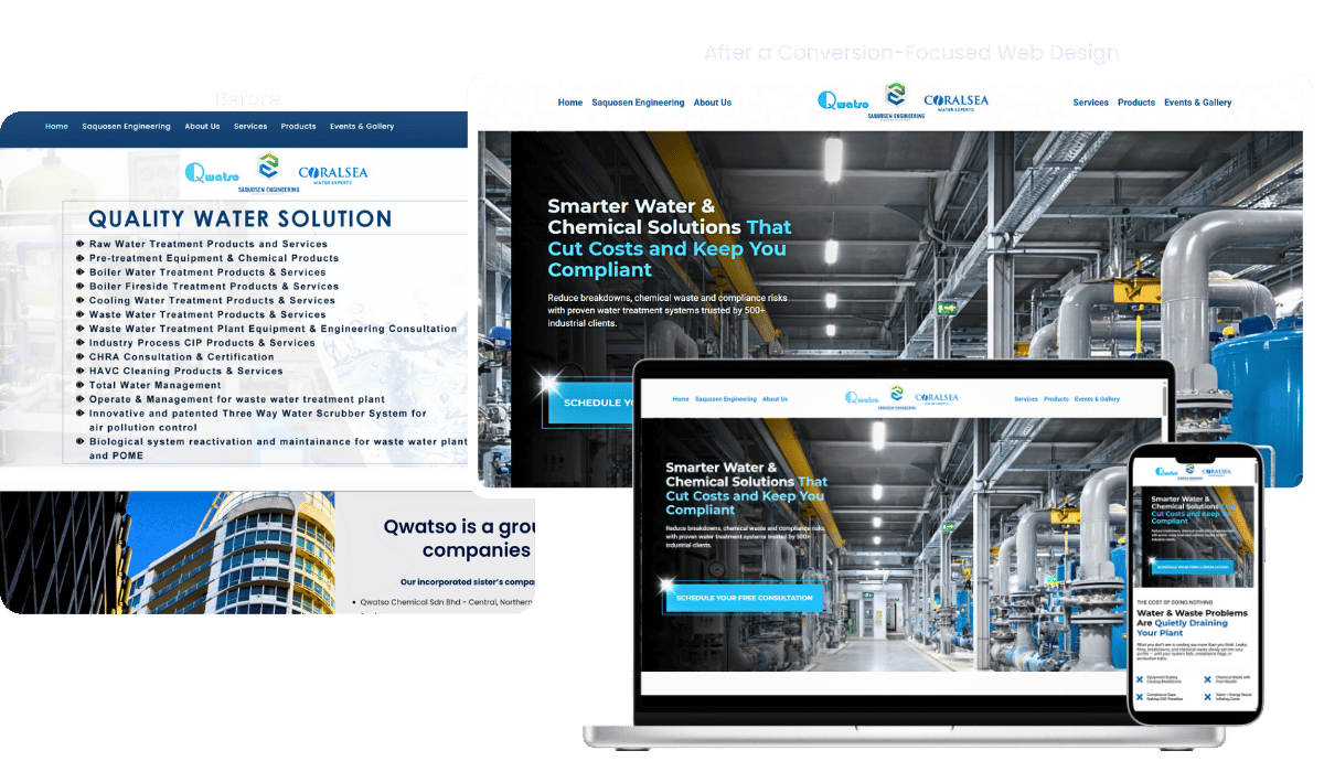 conversion focused web design project 2